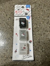 Hello Kitty 3 Pack TOOTHBRUSH CAP New Sanrio Anime Manga Kawaii See Cinnamoroll