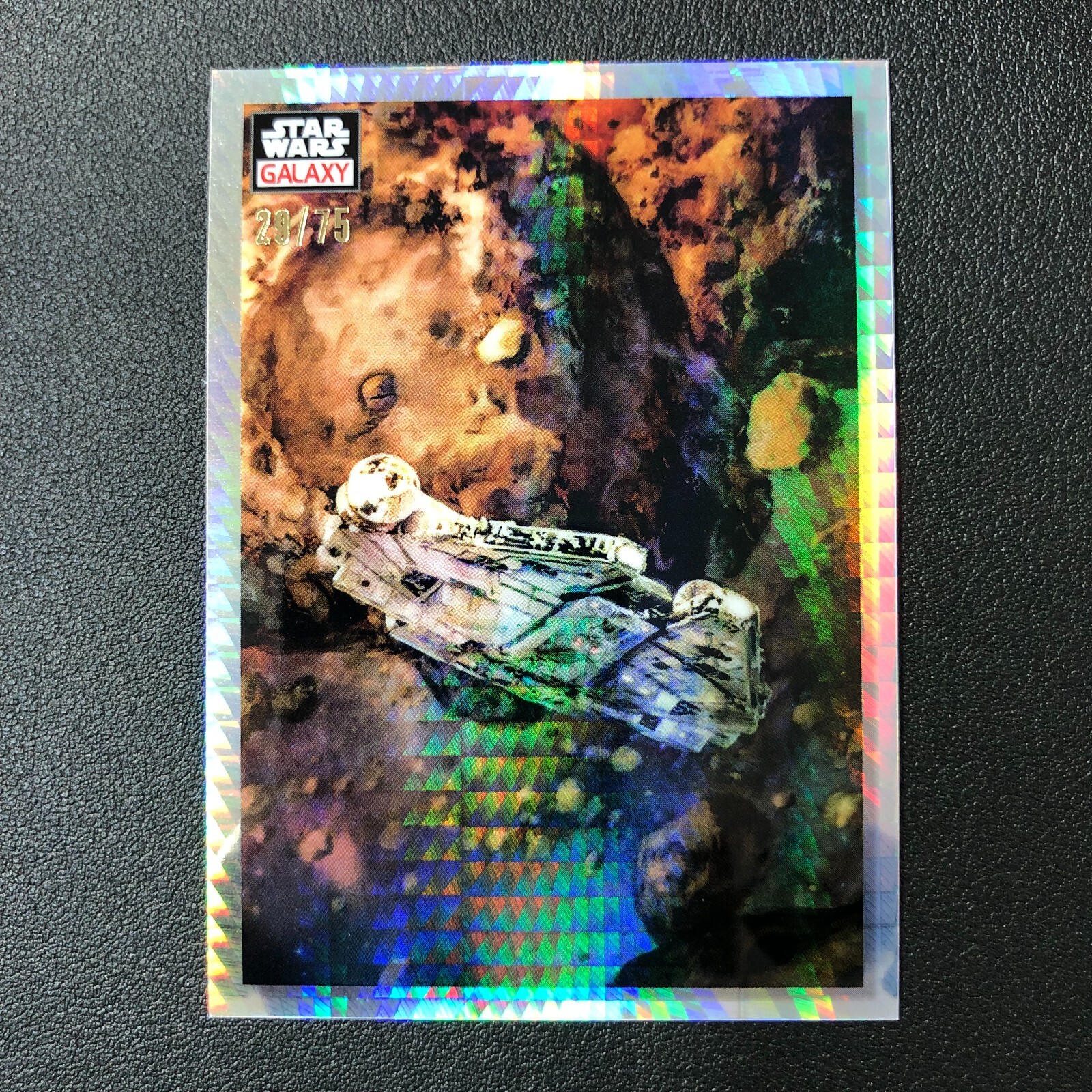 2023 Topps Chrome Star Wars Galaxy #83 Planetesimals Prism Refractor /75 yingf34