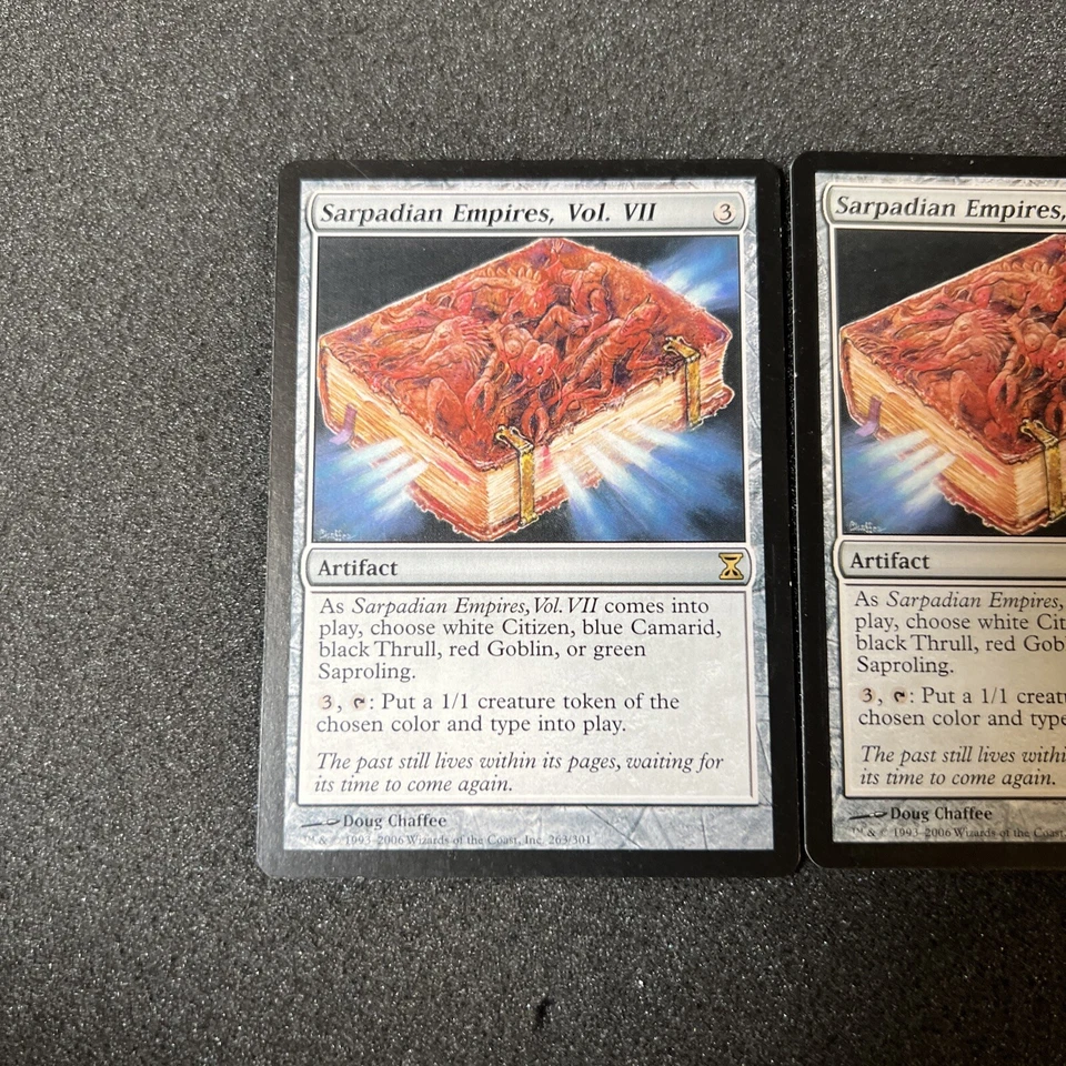 Sarpadian Empires Vol. VII Magic The Gathering Mtg Rare Time Spiral Card 2 - Image 2 of 4