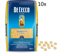 10X De Cecco Pasta 100% Italienisch Anellini N° 71 Kurze Pasta 500G