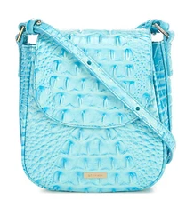 NWT BRAHMIN Melbourne Collection Tropic Blue Everlee Crossbody Bag