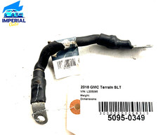 GMC TERRAIN 2018 - 2023 2.0L NEGATIVE BATTERY CABLE WIRE HARNESS OEM