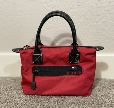 Vintage 90 s True Y2K mini Handbag Red Tommy Girl 10x7'' Handbag Grunge