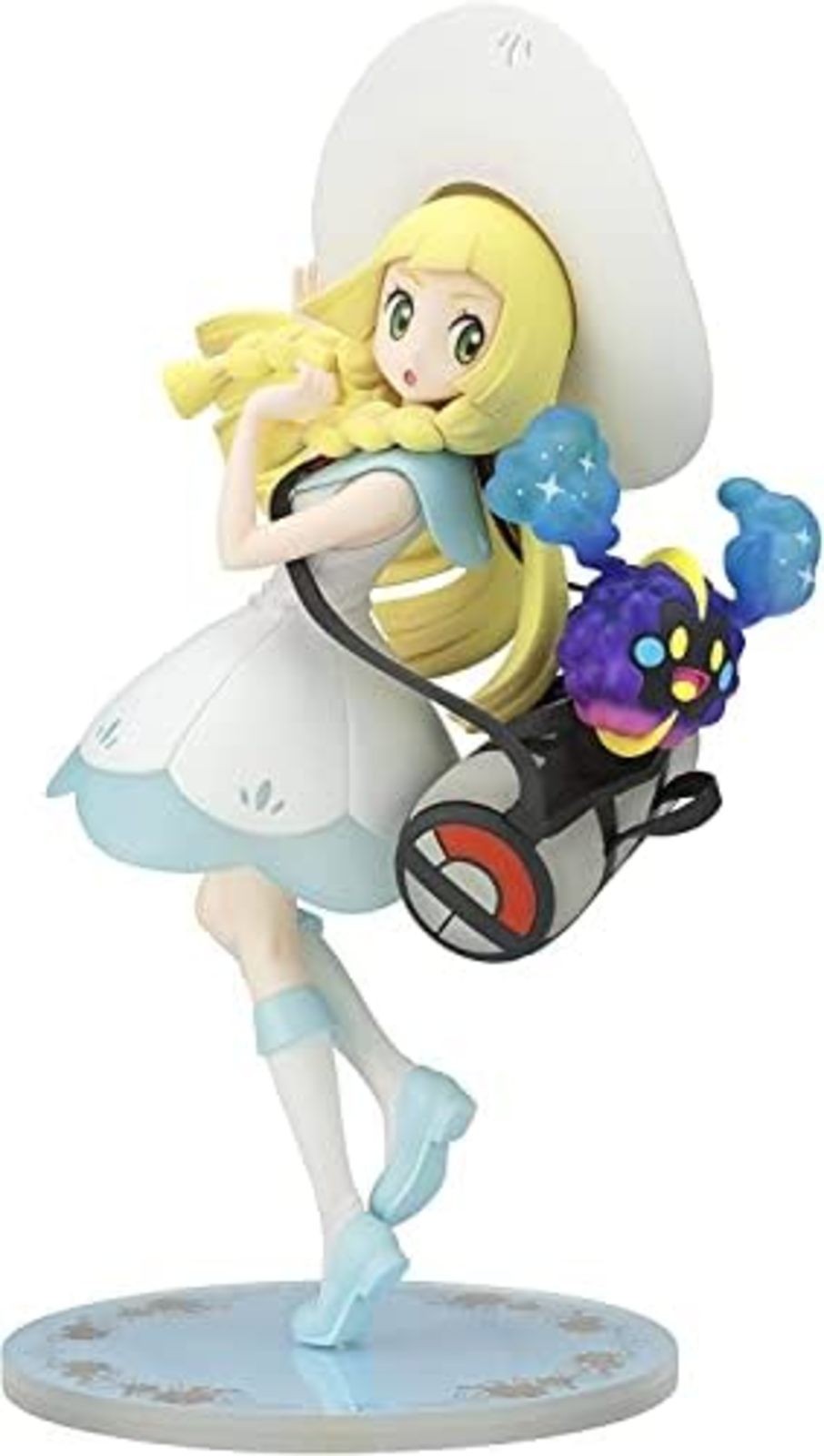 KOTOBUKIYA Pokemon Center Original Lillie & Cosmog 1/8 PVC Figure F/S w/Track#