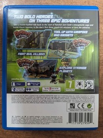 Ratchet & Clank Trilogy (PS VITA; 2018) (RARE, PAL, WORKS IN US) (USED; TESTED)