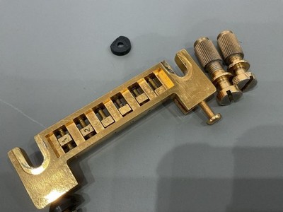 Vintage Schaller Badass-Type Gold Unit Bridge