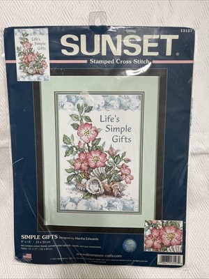 Kit De Broderie Dimensions Gold Collection – Bedfordshire Sunset #3796 – Neuf