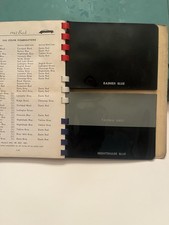 1942 Buick Facts Dealer Salesman Data Book - Original - With Glossy Paint Chips 1942 Buick Facts Dealer Salesman Data Book - Original - With Glossy Paint Chips