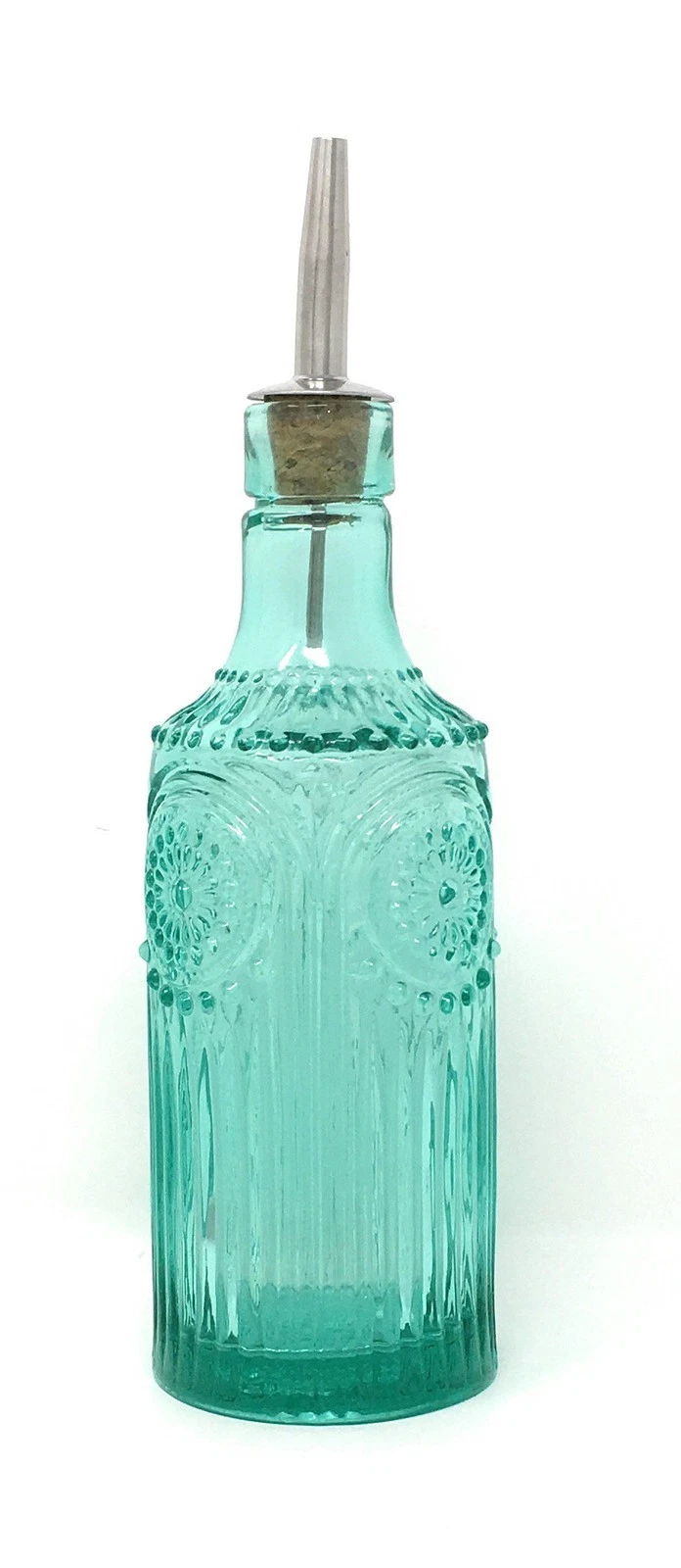 The Pioneer Woman Adeline Teal Oil and Vinegar Glass Bottle 9.8 Ounces
Opens in a new window or tab