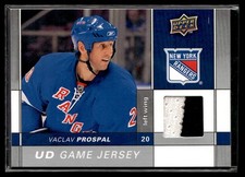 2009-10 Upper Deck Game Jerseys Vaclav Prospal New York Rangers #GJ2-VP