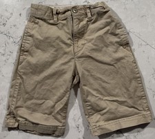 Gap Kids Khaki Shorts Boys Size 10 Regular Flat Front Casual School Uniform