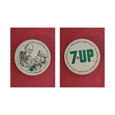7 Up  De ideale Combinate No.4 Brauerei Bierdeckel Bier
