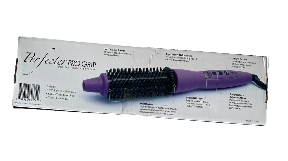 Pinsel Lockenstab Perfecter Pro Grip Digital Fusion Styler 0,75 Größe - Bild 2 von 4