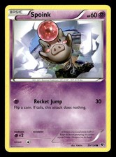 Pokemon Spoink #30/124 tcg Near Mint or Better