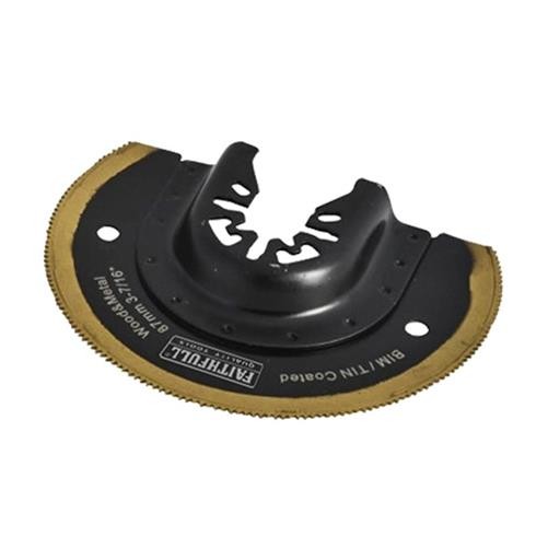 Faithfull Multi-Functional Tool Bi-Metal Radial Saw TiN Coated Blade 87mm FAIMF