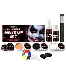 Halloween SFX Makeup Kit Scar Wax Fake Blood for Zombie Cosplay Dress  up Party