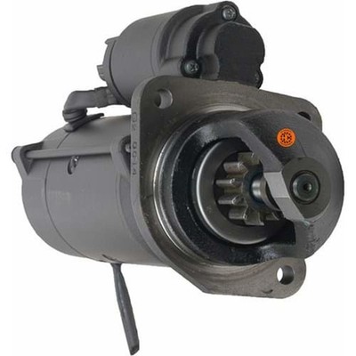 Starter - New, 12V, PLGR, CW, Genuine Iskra/MAHLE Fits Massey Ferguson