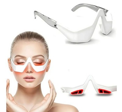 Under Eyes Red Light Therapy Eyelift Massager Glasses,Microcurrent Eye face... 