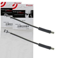 2X Brembo BremsschlÄUche Innen Vorne Beidseitig Passend FÜR Opel Ascona Astra
