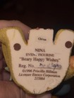 Cherished Teddies Nina Girl Bear "Beary Happy Wishes" Event Figurine Signed — photo 2