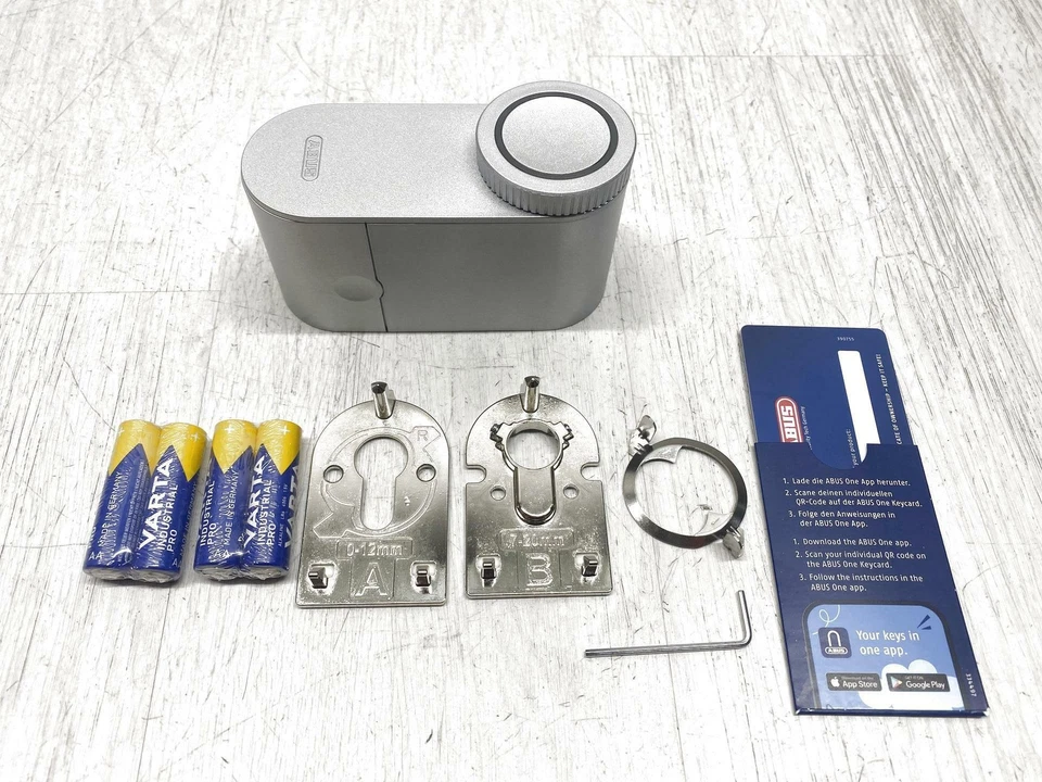 Serratura elettronica ABUS LoxERIS One argento B-WARE - Immagine 2 di 4