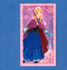 PANINI DISNEY FROZEN STICKER  #11 GLITTER!  HARD TO FIND!