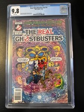 THE REAL GHOSTBUSTERS # 1 V2 NOW COMICS CGC 9.8 HIGH GRADE