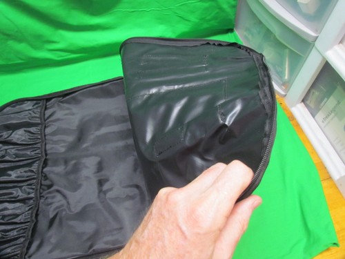 Wusthof Coltello Cordura Tascabile Nero Chef Roll Bag Nero Ottime Condizioni - Foto 6 di 9
