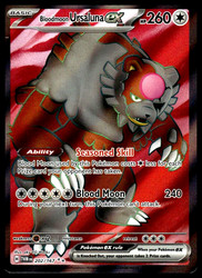 Bloodmoon Ursaluna ex 202/167 Twilight Masquerade Ultra Rare