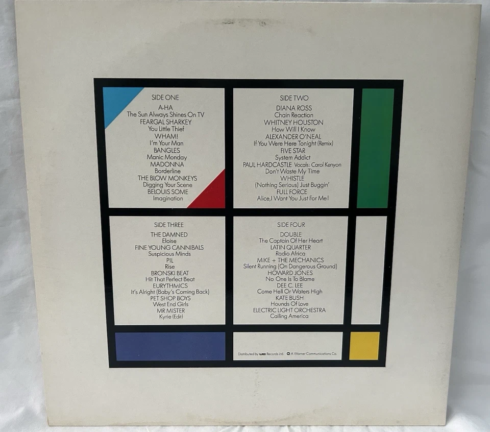 Hits 4 The Album Vinyl LP • 1980s Pop Compilation • Various Artists • Original - Image 2 of 4