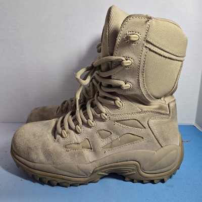 Reebok RB8894 Men\'s Beige Tactical Boots Size 12 Side Zipper (no box) Reebok RB8894 Men main image 4