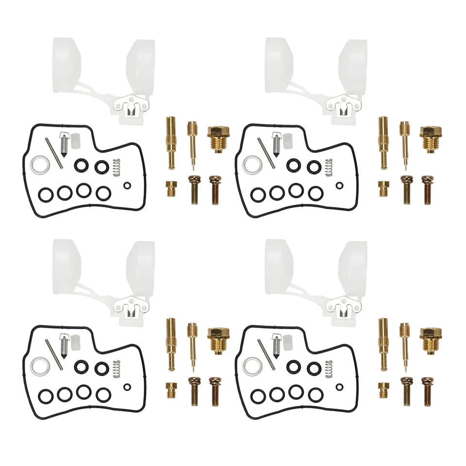 Fits Honda GL1200 1984-1987 Goldwing GL 1200 4Pcs Carburetor Repair Rebuild Kit - Image 2 of 4