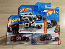 Hot wheels Bone Shaker Hot Rods x 3 Treasure Hunt + 2026 colour new on cards