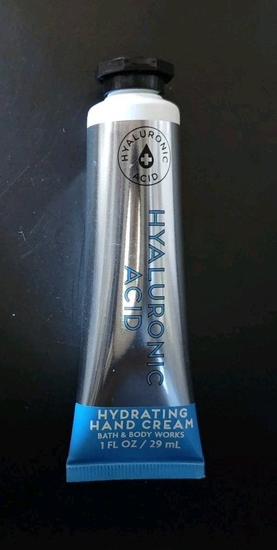 HYALURONIC ACID ~ LUXURY HYDRATING MOISTURIZE HAND CREAM 1oz~ Bath & Body Works 