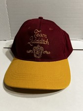 Harry Potter Team Quidditch Gryffindor Snapback Hat Cap Dad Men Women Red Yellow