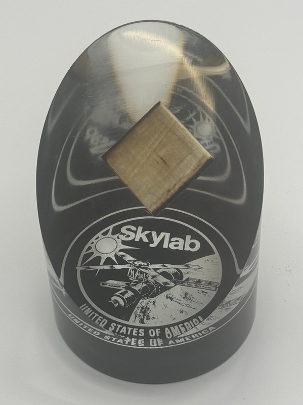 RARE Genuine Skylab Fragment In Lucite Acrylic.   Space flown.