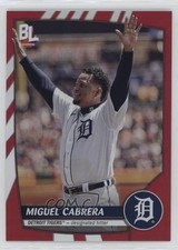 2023 Topps Big League Super Rare Red Foil Miguel Cabrera #298 12w7