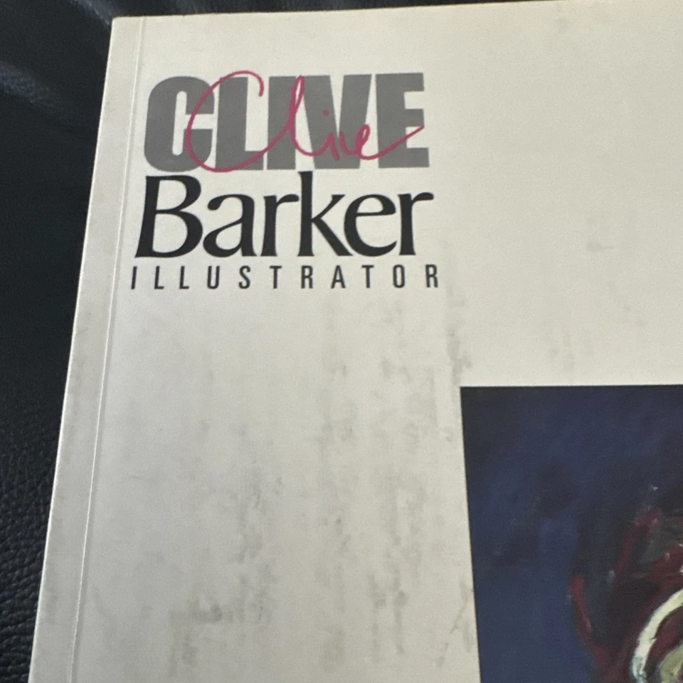 Clive Barker, Illustrator by Clive Barker and Fred Burke (1990, Softcover) Foto 3 de 4