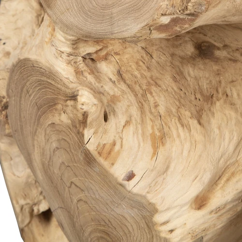 Uttermost Sola Handcrafted Teak Side Table - Picture 5 of 6