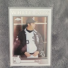 2004 Topps Chrome Ozzie Guillen Manager #13 White Sox MLB Baseball Card