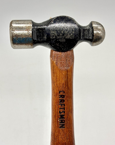 Craftsman 16oz Ball Peen / Pein Hammer # 38465 M Series - USA - New Old Stock - Bild 5 von 13