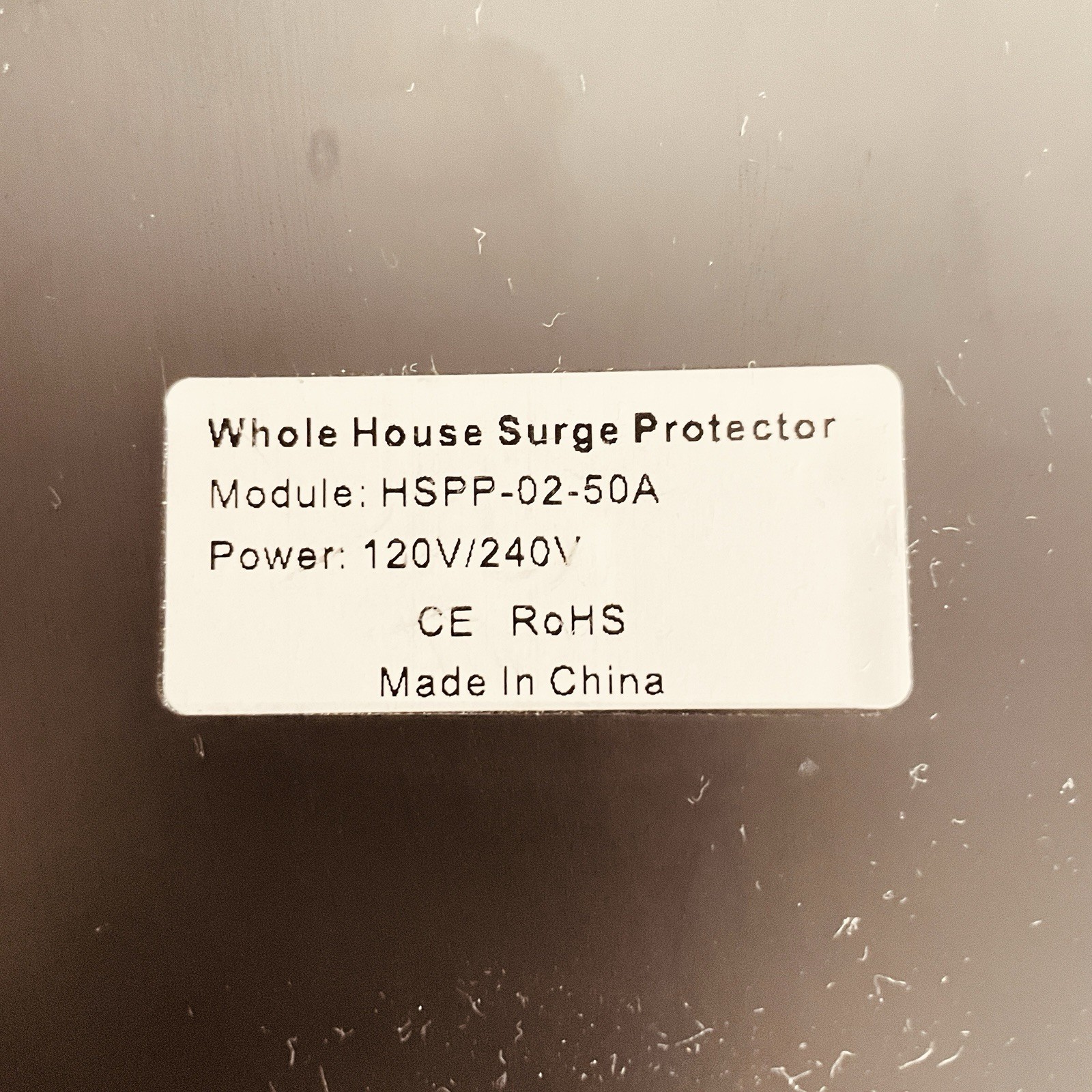 Whole House Surge Protector Rated 36,000 Amps IP66 Waterproof 120V/240V Zuomeng