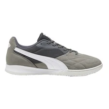 PUMA King Top Indoor Soccer Mens Grey Sneakers Athletic Shoes 10734905