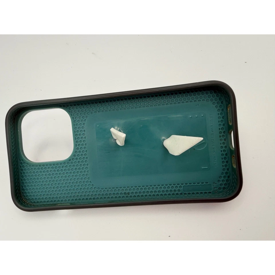 Funda Loopy Floral iPhone 6.1" P Rosa Naranja Verde Cubierta Teléfono Foto 2 de 3