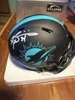 Ricky Williams Autographed Eclipse Mini Helmet Miami Dolphins JSA COA
