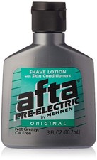 Mennen Afta Pre-Electric Shave Lotion, 3 Ounce Pack of 2