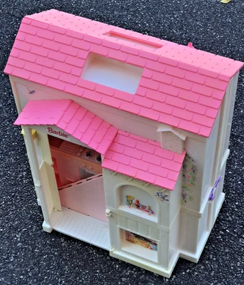 vintage MAISON 16961-2599-41 de poupée BARBIE 1996 ITALY MATTEL panneau VALISE - Photo 1/4