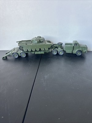 Dinky 660 Tank Transporter + 651 Centurion Tank + Hornycroft Might Antar