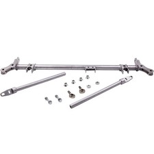 Steel Front Traction Control Lower Tie Bar Brace Kit For Honda Civic Crx 88-91