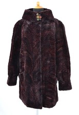 Vintage Pelzjacke Kanin Lapin Weich geschoren Pelz Jacke Leicht wie Nerz Nr.288